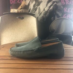 Bruno Magli (suede vintage loafer)